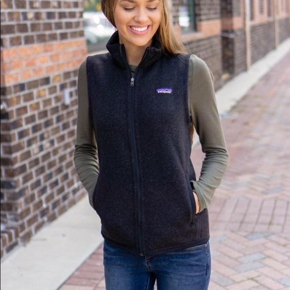 Patagonia retro women’s fleece sweater vest, size M